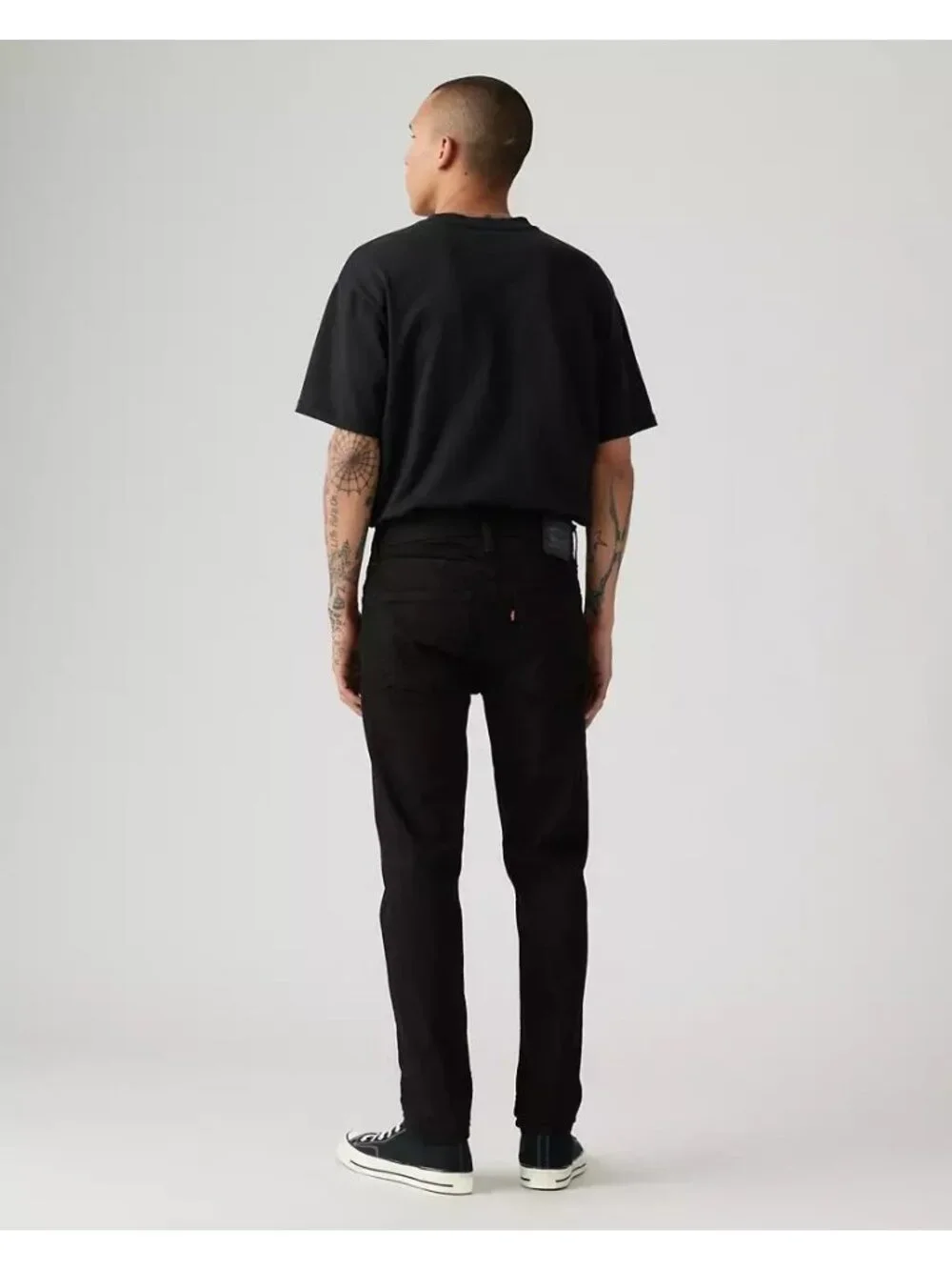 Levi's 512 Men's Black Slim Taper Jeans 36x34 Stretch Denim Grunge Streetwear